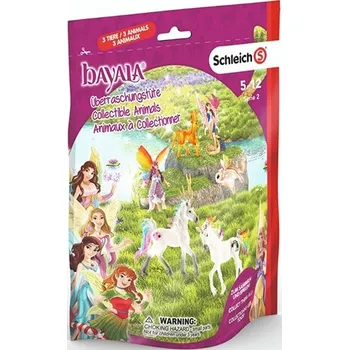 Figurka SCHLEICH JEDNOROŽCI 3v1: Kouzelní koníci, poníci - překvapení Bayala