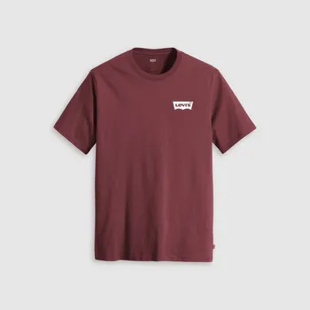 Pánské tričko Tričko Levis Oxblood Red 100473 M
