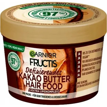 Vlasová regenerace Garnier Fructis Hair Food maska na vlasy s kakaem