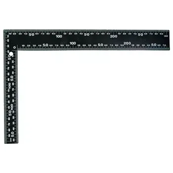 Úhloměr Úhelník HOBBY černý 600x400mm