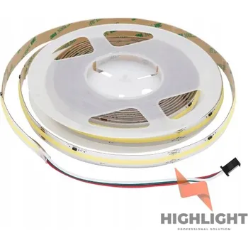 LED páska LED COB pásek digitální 3000K teplá bílá IP65 11W 24V WS2811 420LED voděodolný