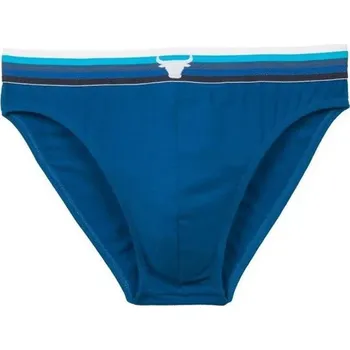 Slipy Pánské slipy Atlantic Embaj EEP-067 XXL modré