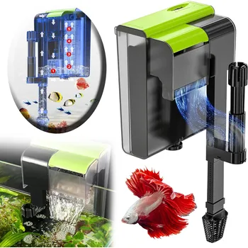 Filtrace vody Externí Filtr Akwariowy s Regulovatelným Průtokem, pro Akvária 10-100L