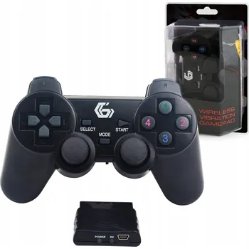 Gamepad Bezdrátový, drátový Bezdrátový ovladač Gembird MM812