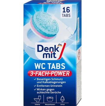 WC čistič Denkmit tablety na čištění WC 0l