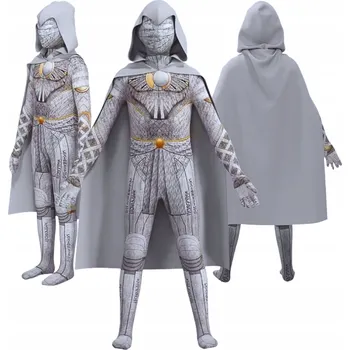 Karnevalový kostým KOSTÝM PŘEVLEK MOON KNIGHT MARC SPECTOR KOSTÝM NA PLES HALLOWEEN 140 146 CM
