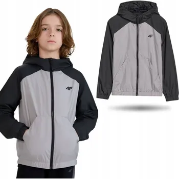 Chlapecká bunda CHLAPECKÁ BUNDA 4F PŘECHODNÁ 158 TJACM185 SS25