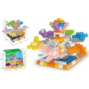 ostatní stavebnice STAVEBNICE VESELÉ MĚSTEČKO TOČÍCÍ SE LETADLA Z VELKÝCH DÍLŮ 178