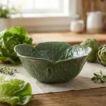 Dekorační mísa listy salátu MONDEX LETTU 30 × 30 × 13 cm zelená