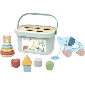 Dětské zboží Tooky Toy Sada hraček 3 v 1 Pastel