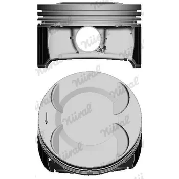 Píst motoru Píst NÜRAL 87-435300-00