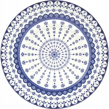 Talíř Mělký jídelní talíř Bogucice Flisty 27 cm