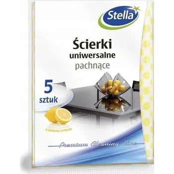Utěrka Utěrka viskóza Stella v balení 5 ks žlutá