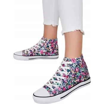 Dámské tenisky BAREVNÉ VYSOKÉ DÁMSKÉ TENISKY TIMI 38