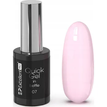 Lak na nehty Excellent PRO stavební gel na nehty růžový Quick Gel in Bottle 007 11 g