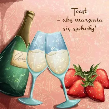 Obraz Vánoční přání 15,8 x 16 cm