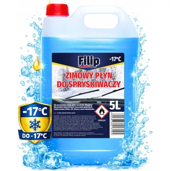 Náplň do chladiče a ostřikovače FILIP ZIMNÍ KAPALINA DO OSTŘIKOVAČŮ 5L