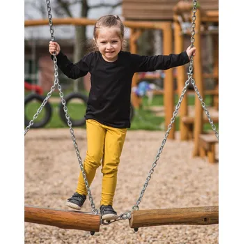 Dětské legíny JOŽÁNEK hořčicové