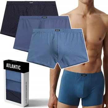 PÁNSKÉ BOXERKY ATLANTIC 3MH-212 bavlna 3-BALENÍ XXL