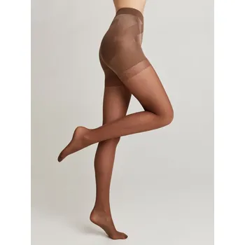 Dámské oblečení Punčocháče hladké Conte Elegant X-Press 20den hnědé MOCCA velikost 3