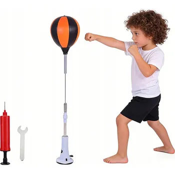 BOXERSKÁ SADA PRO DĚTI RUKAVICE HRUŠKA BOX HRAČKA SPORTOVNÍ