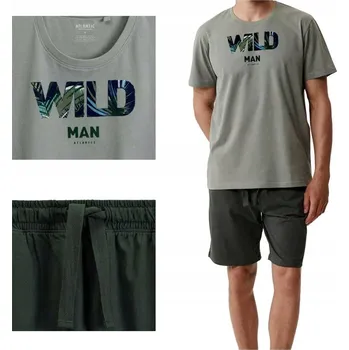 Pánské pyžamo Atlantic pánské pyžamo s krátkým rukávem velikost XXL