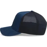 Tommy Jeans Kšiltovka HERTIAGE modrá džínovina