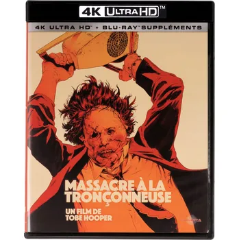 Blu-ray film Teksańska masakra piłą mechaniczną Blu-ray 4K disk