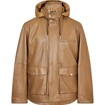 Pánská větrovka Bunda Boss Open Brown 3133543 46 (56)