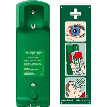 Nástěnný držák na oční výplach Cederroth REF-7200