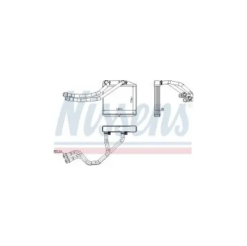 Auto-moto Výměník tepla NISSENS 71455