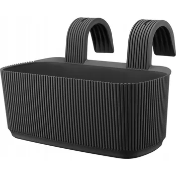 Květináč Plast Květináč šedý Galicja 29 cm x 21 x 19 cm