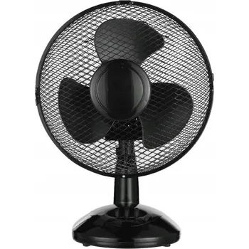 Domácí ventilátor Stolní ventilátor VIMAR VĚTRÁK VENTILÁTOR STOJÍCÍ ČERNÝ 23 cm VIMAR černý