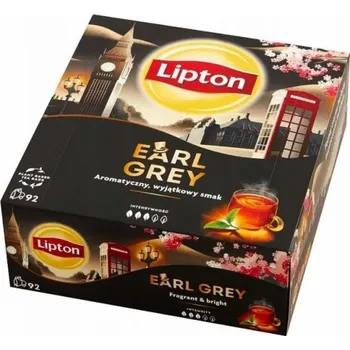 Čaj Lipton Earl Grey Black Tea 92x 1,5 g