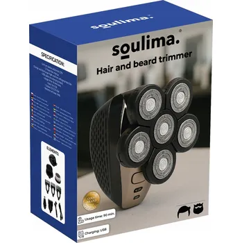 Holicí Strojek pánský elektrický bezdrátový strojek na holení těla a vousů XXL