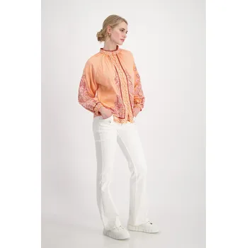 Dámská halenka Halenka Monari 8684 meruňková propínací Velikost: 36