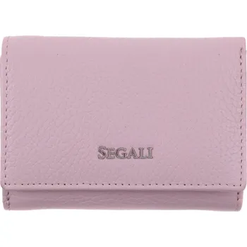 Peněženka Menší dámská kožená peněženka Segali 7106B Lile Cipria