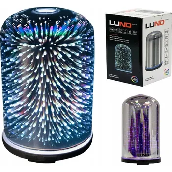 Zvlhčovač vzduchu Lund 66901 Aroma Difuzér stříbrný 120 ml