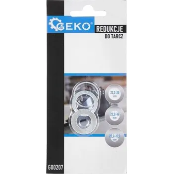 Geko G00207 redukce na kotouče 3 ks