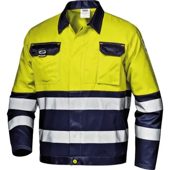 pracovní blůza PRAPOR MISTRAL / Reflexní blůza - žlutá 62