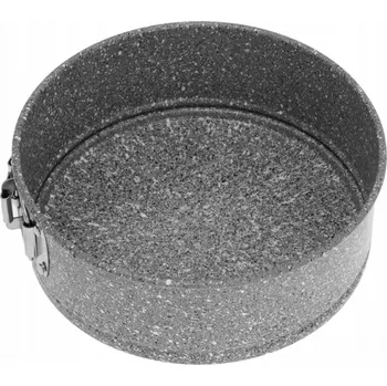 Forma na pečení FORMA NA DORT KULATÁ ROZEPÍNACÍ FORMA NA PEČENÍ TĚSTA ČERNÁ 18 CM