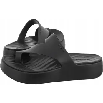 Dámské pantofle Crocs dámské nazouváky (žabky) CROCS GETAWAY PLATFORM TOE LOOP W 210834, velikost 37,5