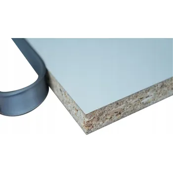 Měkká nábytková hrana z PVC, profil C18, stříbrná