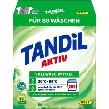 Prací prášek Tandil Classic prací prášek na barevné prádlo, 80 praní, 5,2 kg (DE)