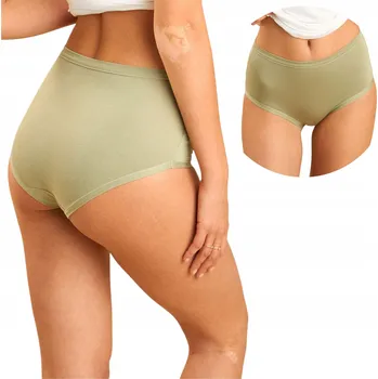Dámské spodní prádlo Dámské kalhotky Kalhotky z Modalu Vysoký pas Pohodlné Hladké Maxi Sielei L