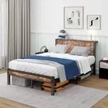 Jednolůžková dřevěná postel Arhatreya 120x200 cm bříza