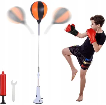 Boxovací pytel Boxovací pytel s reakční koulí a stojanem - Zlepšete svou rychlost reakce