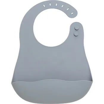 Bryndák SILIKONOVÝ VODĚODOLNÝ BRACLÍK S NASTAVITELNOU KAPSIČKOU NA JÍDLO, ŠEDÝ