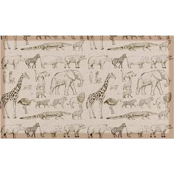 Rohožka Rohožka Artsy Doormats Elephant Vintage DMW.ELEPHANTANDCO.7040 vícebarevná MLC