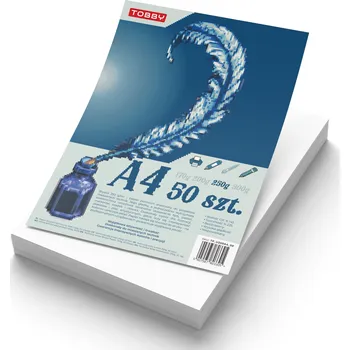 Kancelářský papír Kancelářský papír Tobby formát A4 250g 50 listů